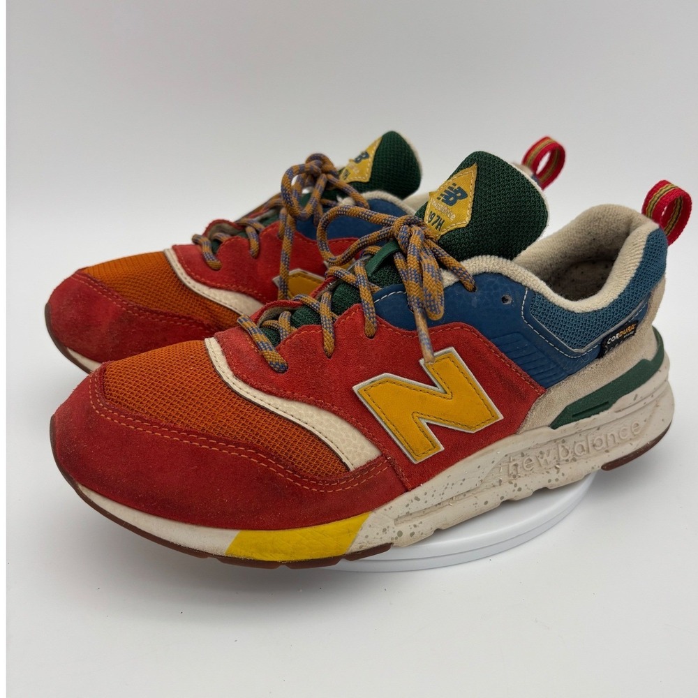 NEW BALANCE Women's Sneakers Retro Vintage 997H 70's Bright Youth Colorblock 6 - Picture 2 of 8
